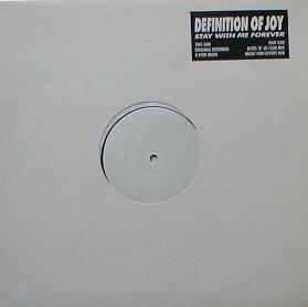 Definition Of Joy - Stay With Me Forever ( PROMO ) ( MINT )