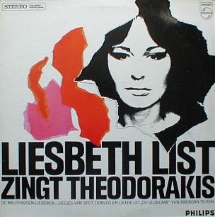 Liesbeth List Feat. Theodorakis - Liebeth List Zingt Theodorakis