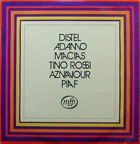 Various - Distel - Adamo - Macias - Tino Rossi - Aznavour - Piaf