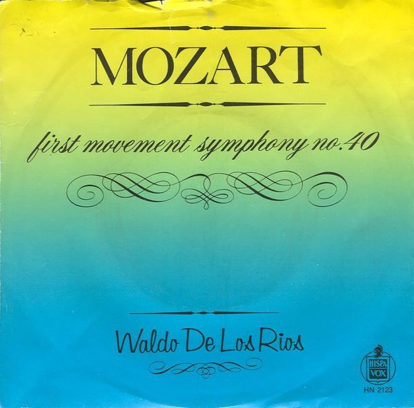 Waldo De Los Rios / Mozart - First Movement Symphony No. 40