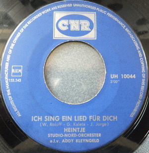 Heintje - Ich Sing' Ein Lied Für Dich