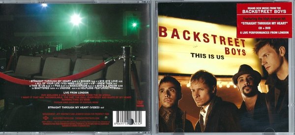 Backstreet Boys - This Is Us ( MINT )