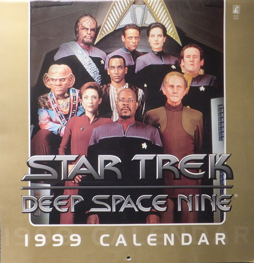 Star Trek “ Deep Space Nine “ 1999 Calendar ( MINT )