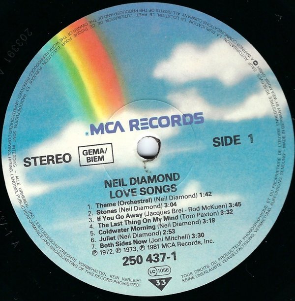 Neil Diamond - Love Songs