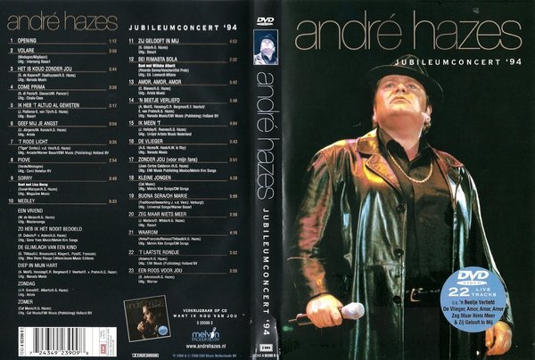 André Hazes - Jubileumconcert '94